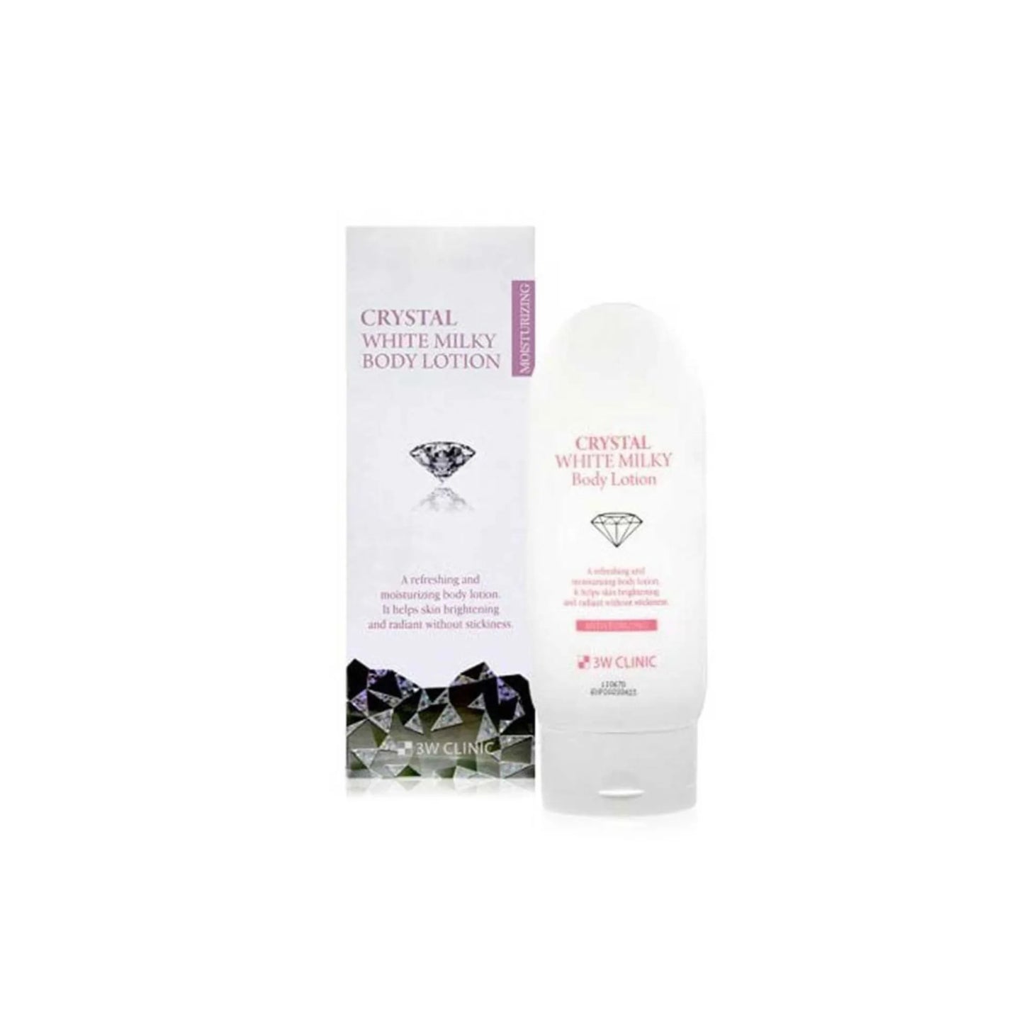 3W Clinic Crystal White Milky Body Lotion 150gm