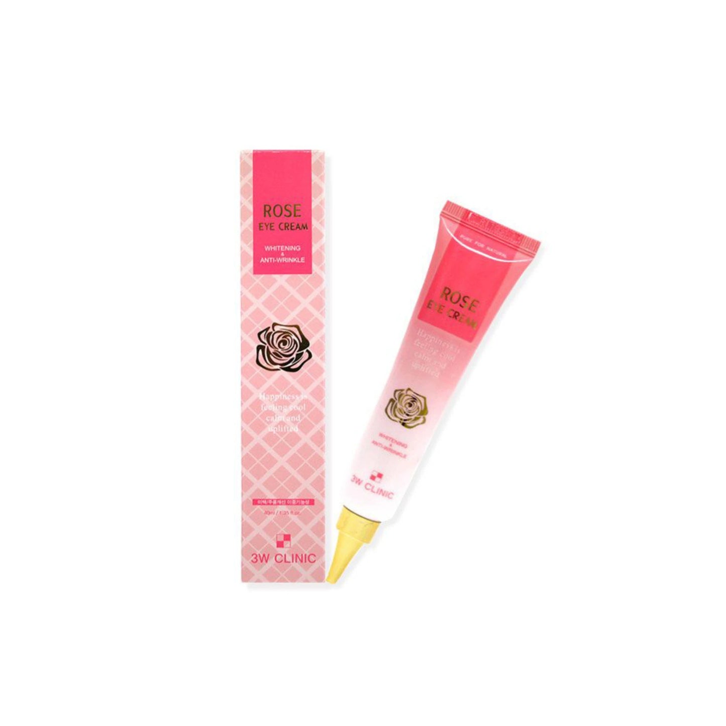 3W Clinic Rose Eye Cream Whitening & Anti-Wrinkle 40ml