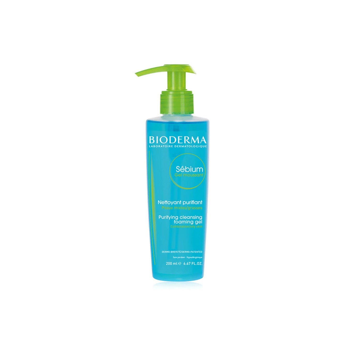 Bioderma Sebium Gel Moussant Purifying Foaming Gel 200ml