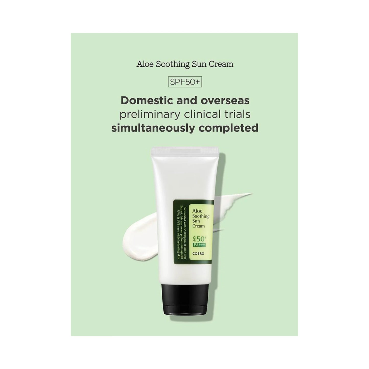COSRX Aloe Soothing Sun Cream SPF 50+ PA+++ 50ml