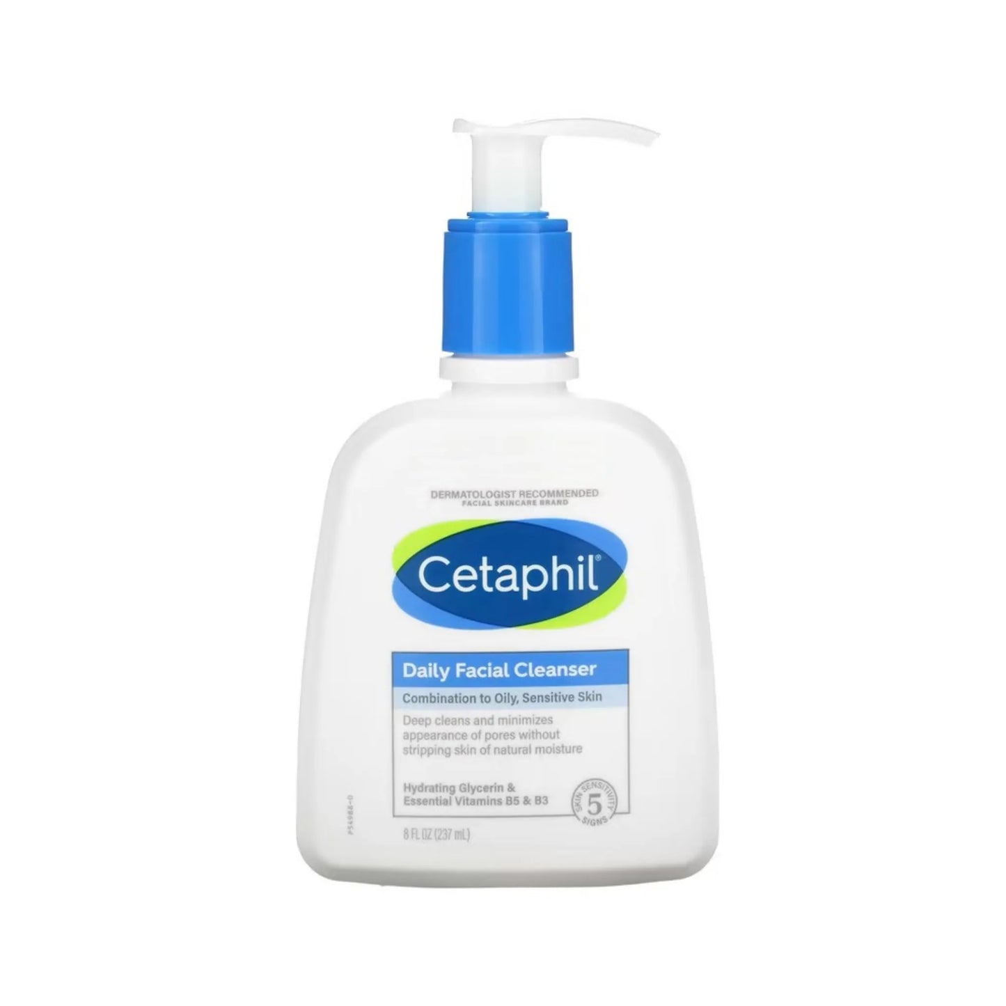 Cetaphil Daily Facial Cleanser for Combination to Oily, Sensitive Skin 237ml