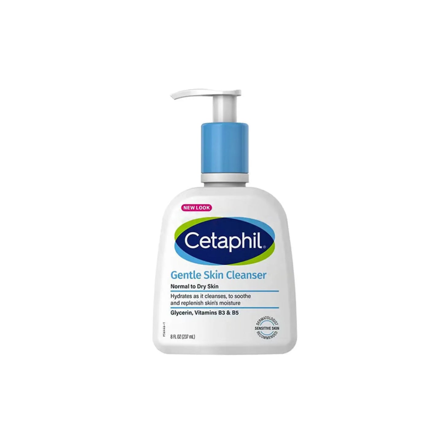 Cetaphil Gentle Skin Cleanser for Normal to Dry Skin with Glycerin, Vitamins B3 & B5 237ml