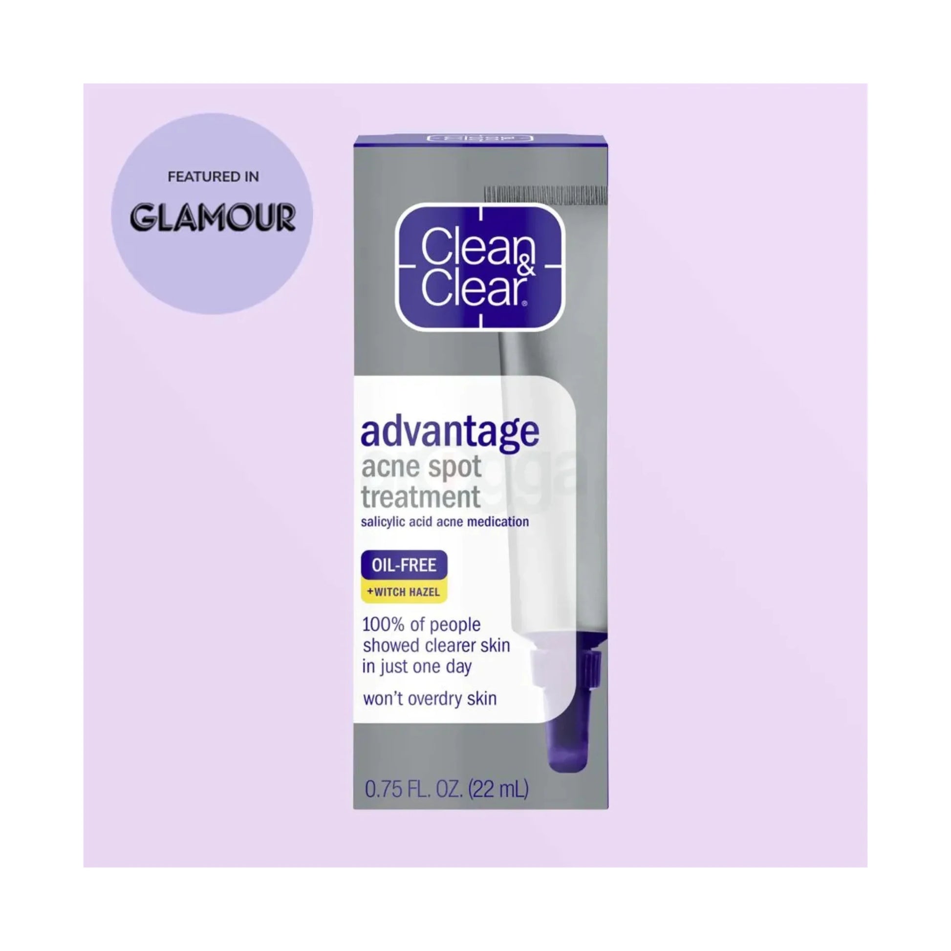 Clean & Clear Oil Free Advantage Acne Spot Treatment with Salicylic Acid Acne Medication
