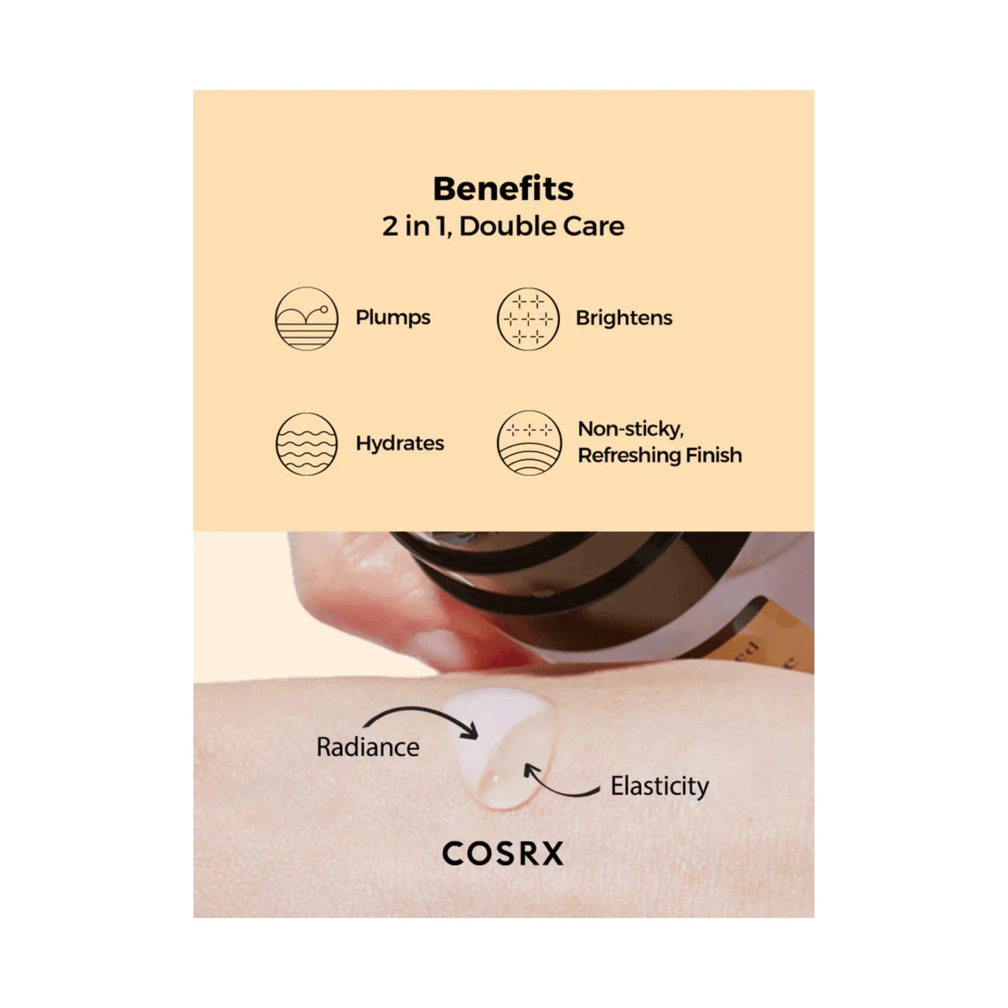 Cosrx Advanced Snail Radiance Dual Essence 80ml