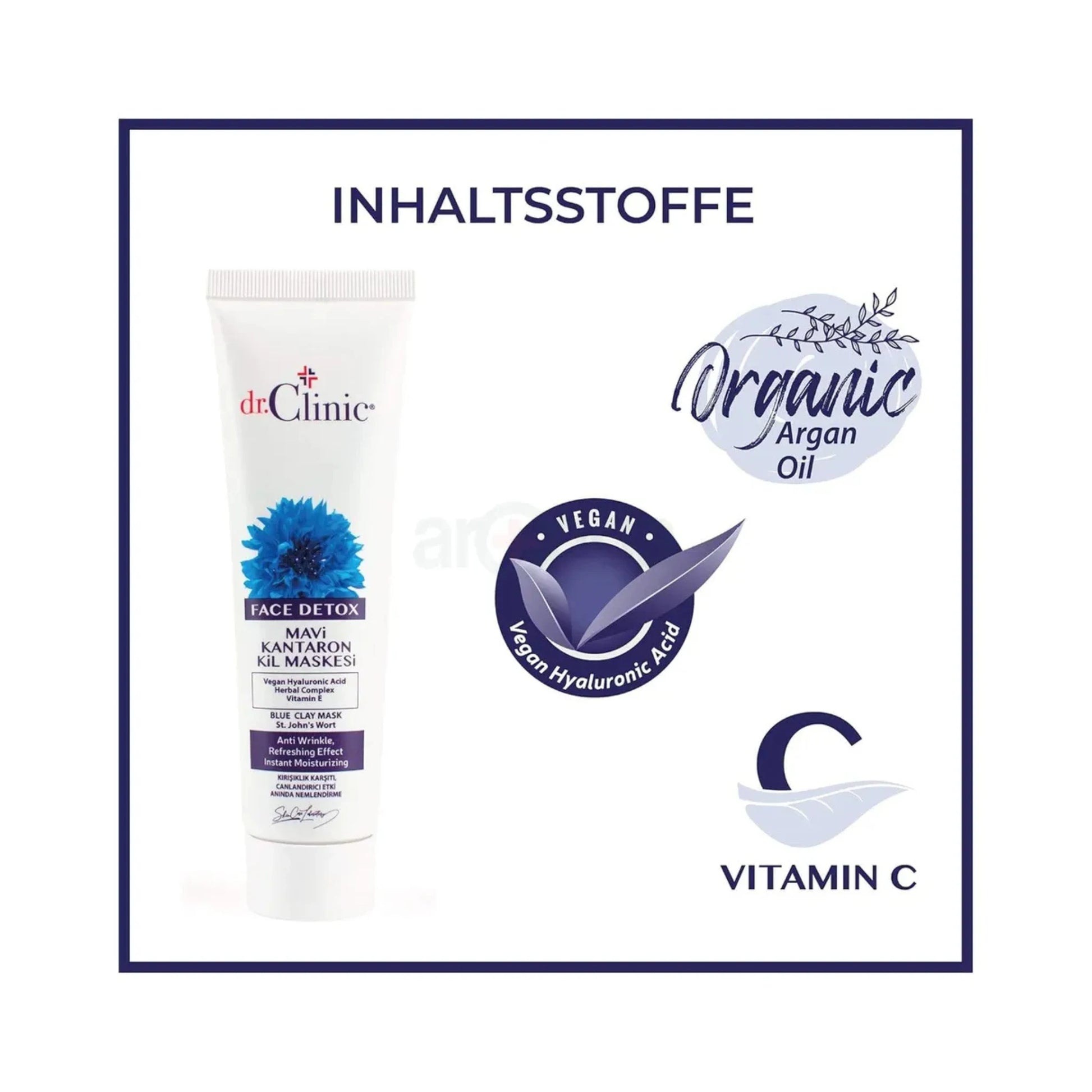 Dr. Clinic Blue Clay Mask 100ml