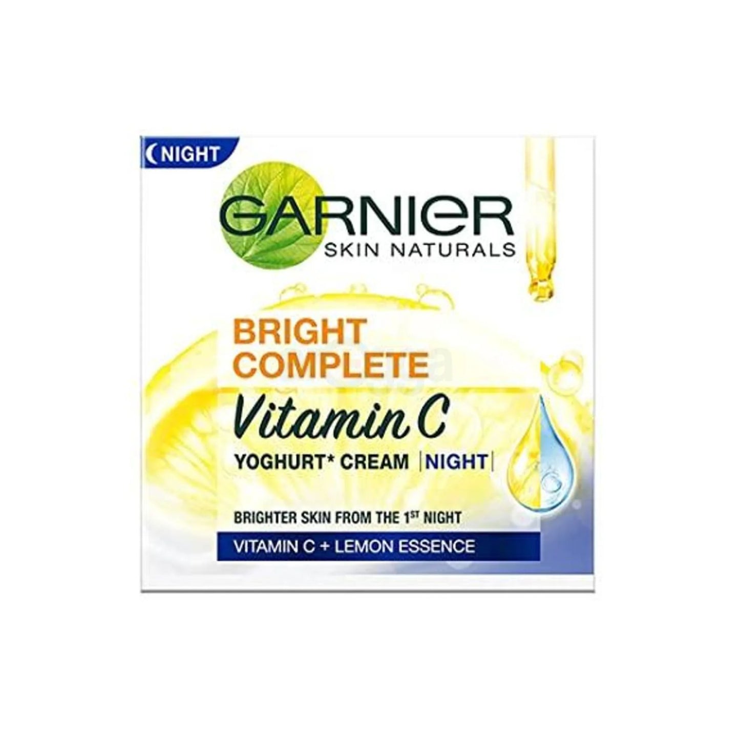 Garnier Bright Complete Vitamin C Yoghurt Cream Night 40gm