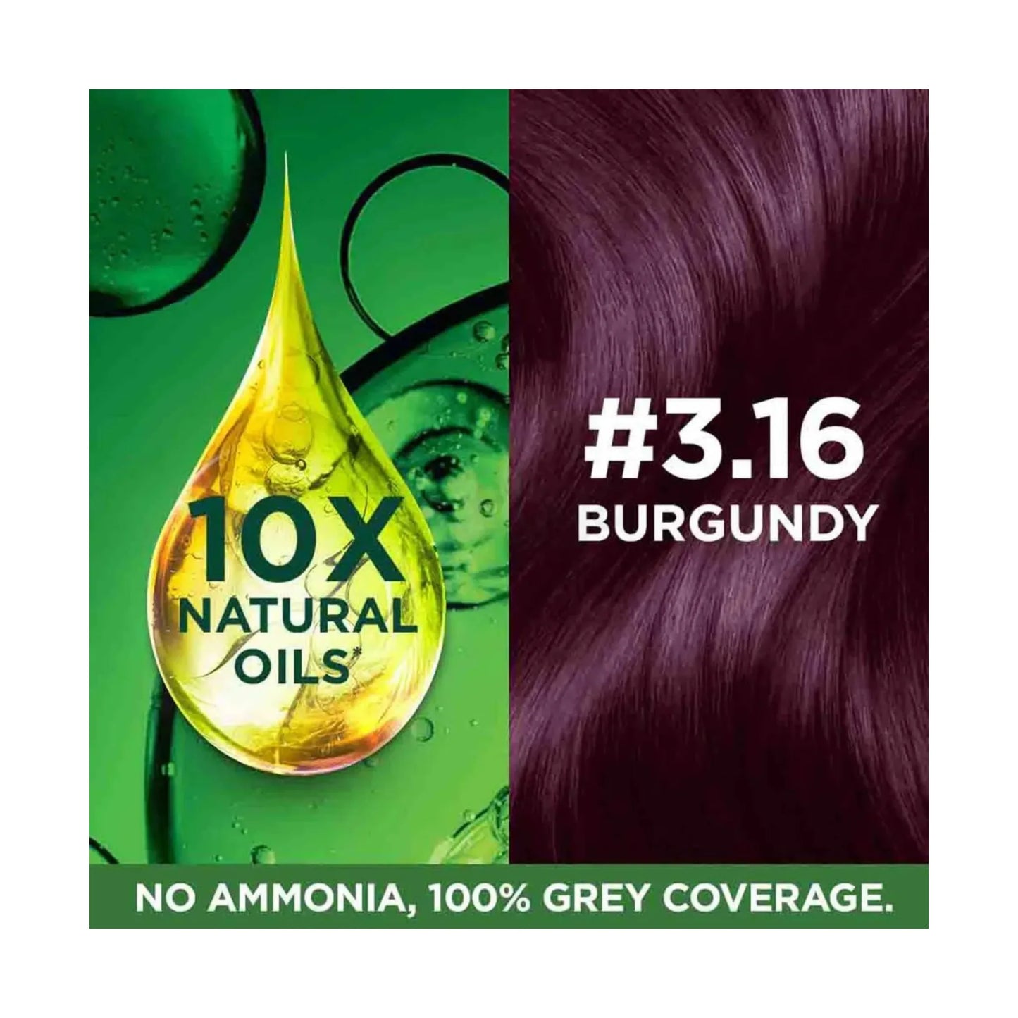 Garnier Color Naturals Creme Riche Hair Color (35ml+30g) - 3.16 Burgundy