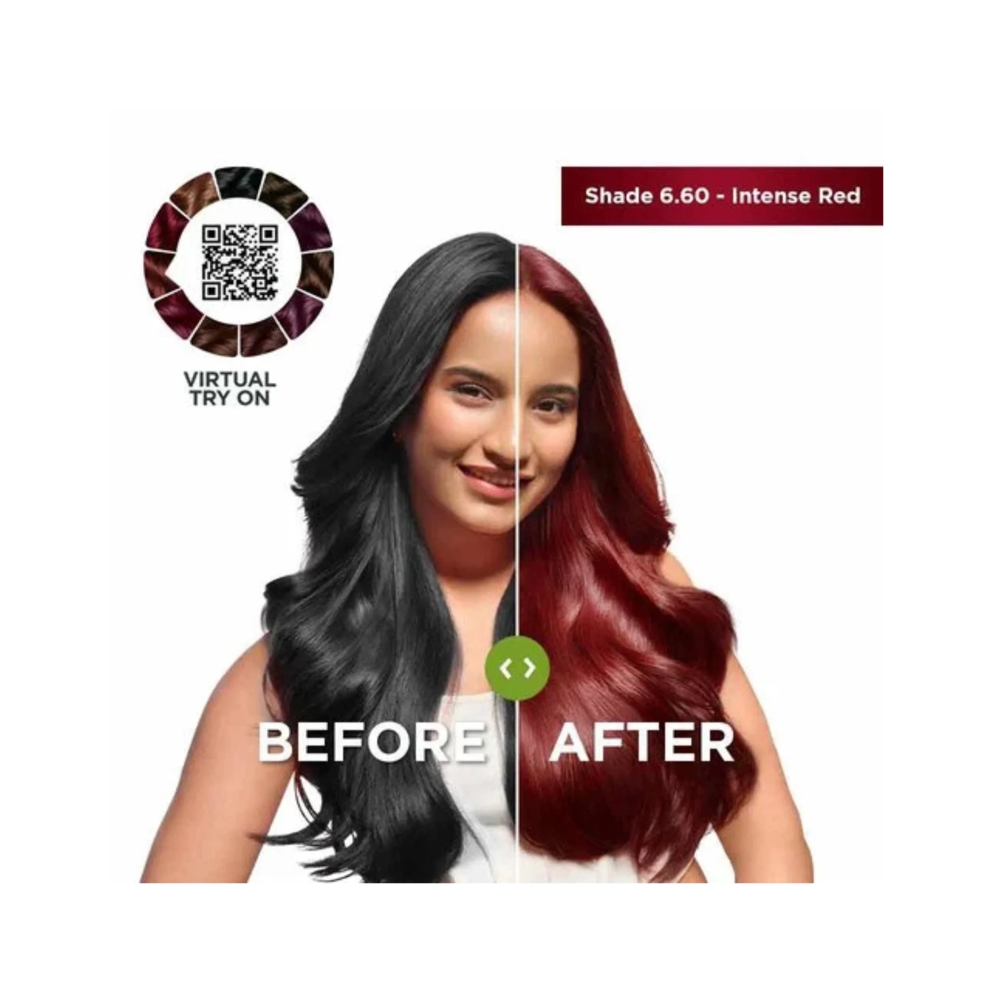 Garnier Color Naturals Creme Riche Hair Color (70ml+60g) - 6.60 Intense Red