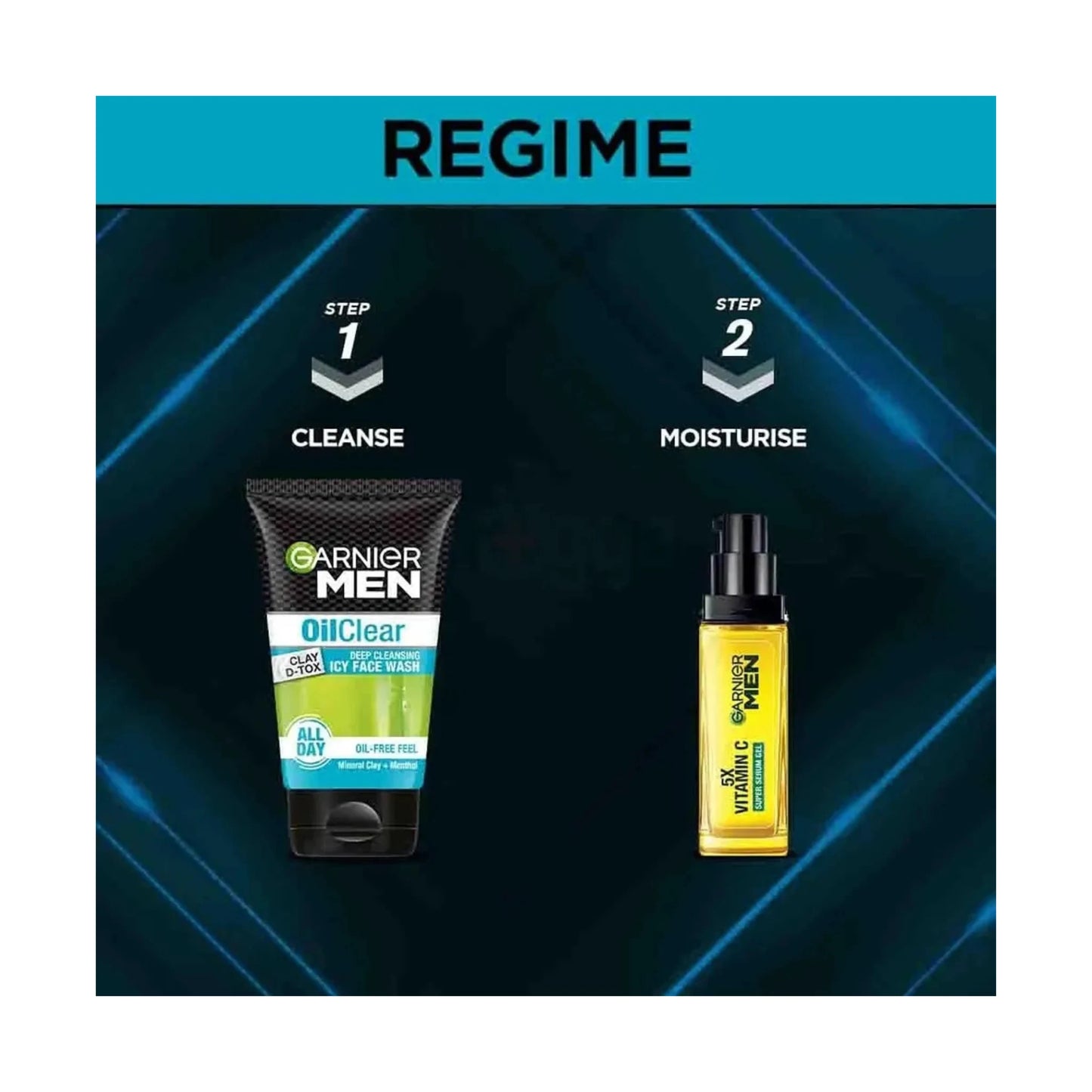 Garnier Men Oil Clear Deep Cleansing Icy Face Wash 100gm