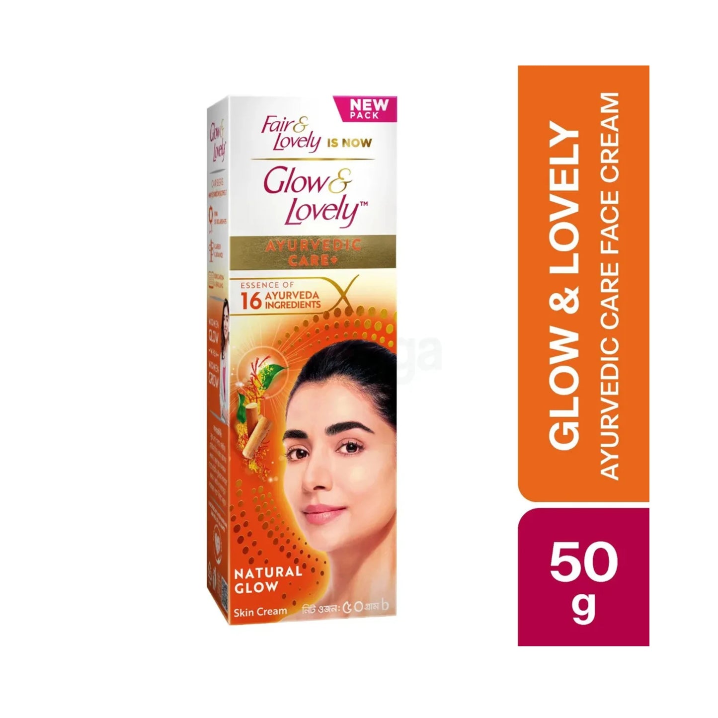 Glow & Lovely Face Cream Ayurvedic Care 50gm