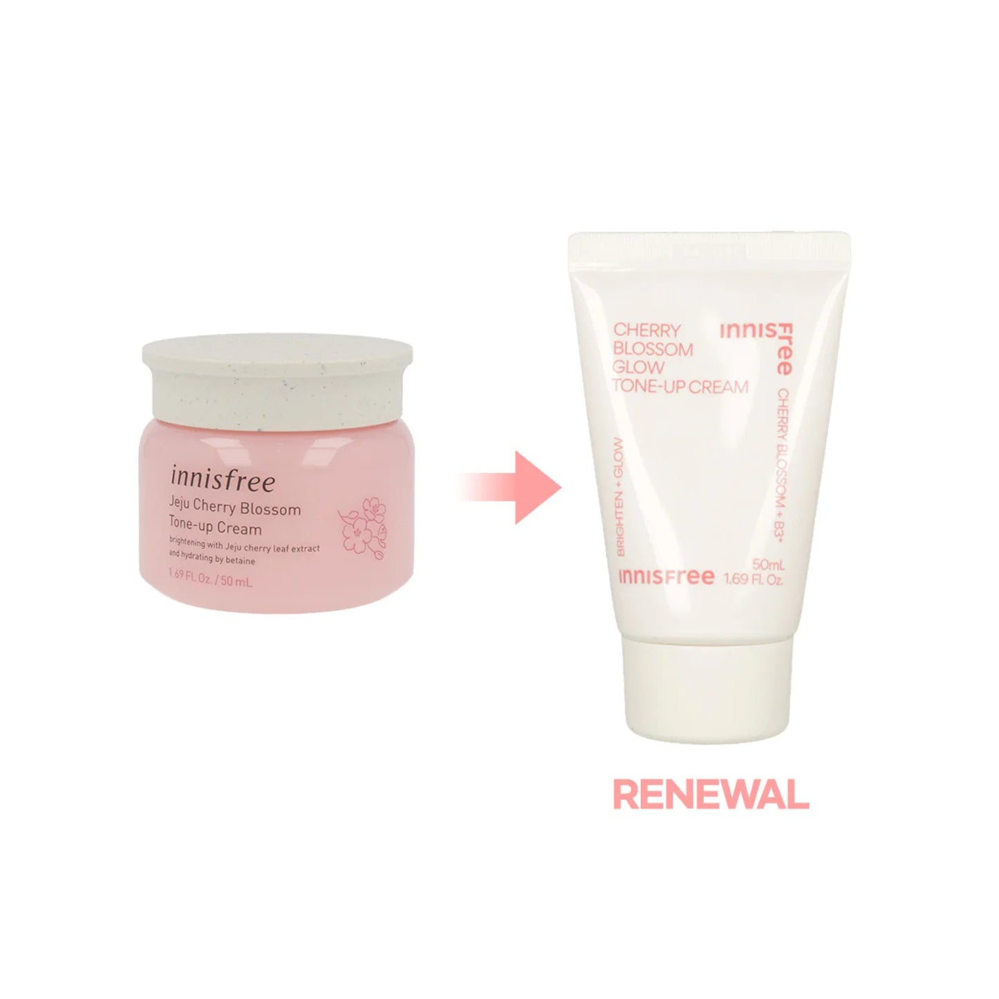 Innisfree Jeju Cherry Blossom Glow Tone-Up Cream