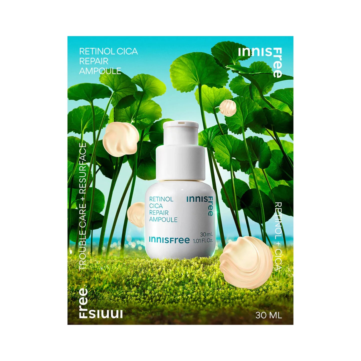 Innisfree Retinol Cica Repair Ampoule - 30ml +30ml Set