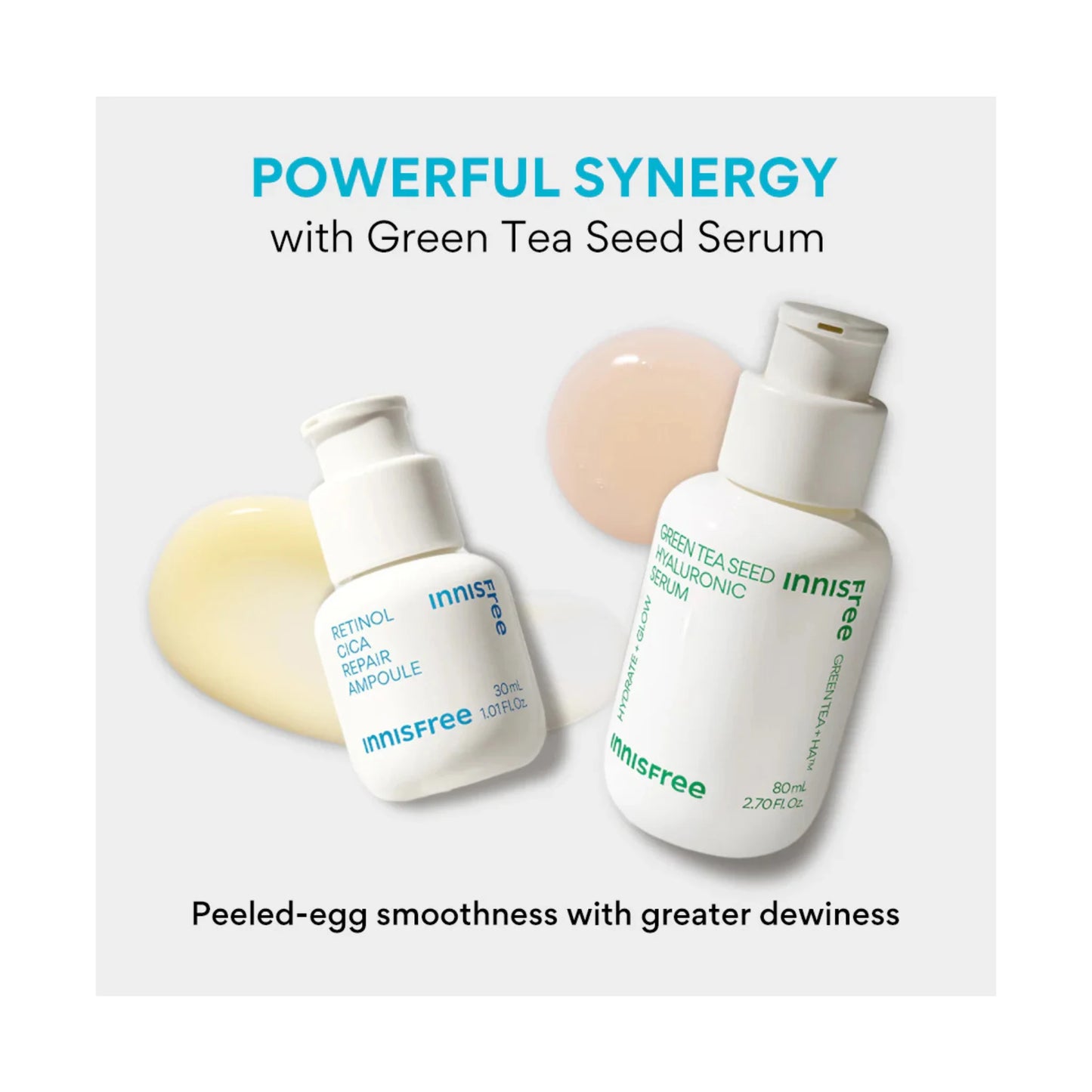 Innisfree Retinol Cica Repair Ampoule - 30ml +30ml Set