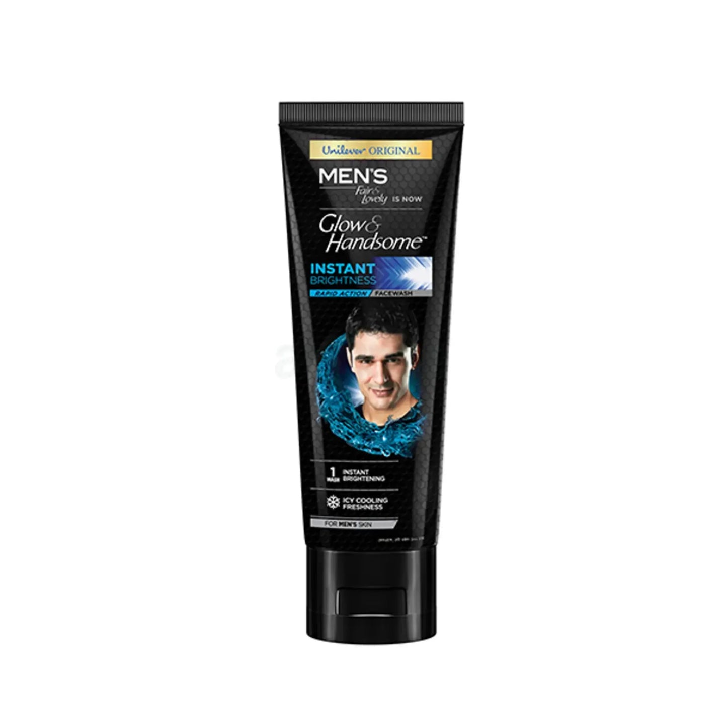 Men's Glow & Handsome Instant Brightness Facewash 100gm