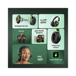 Oraimo BoomPop 2 ENC Over-Ear Wireless Headphones
