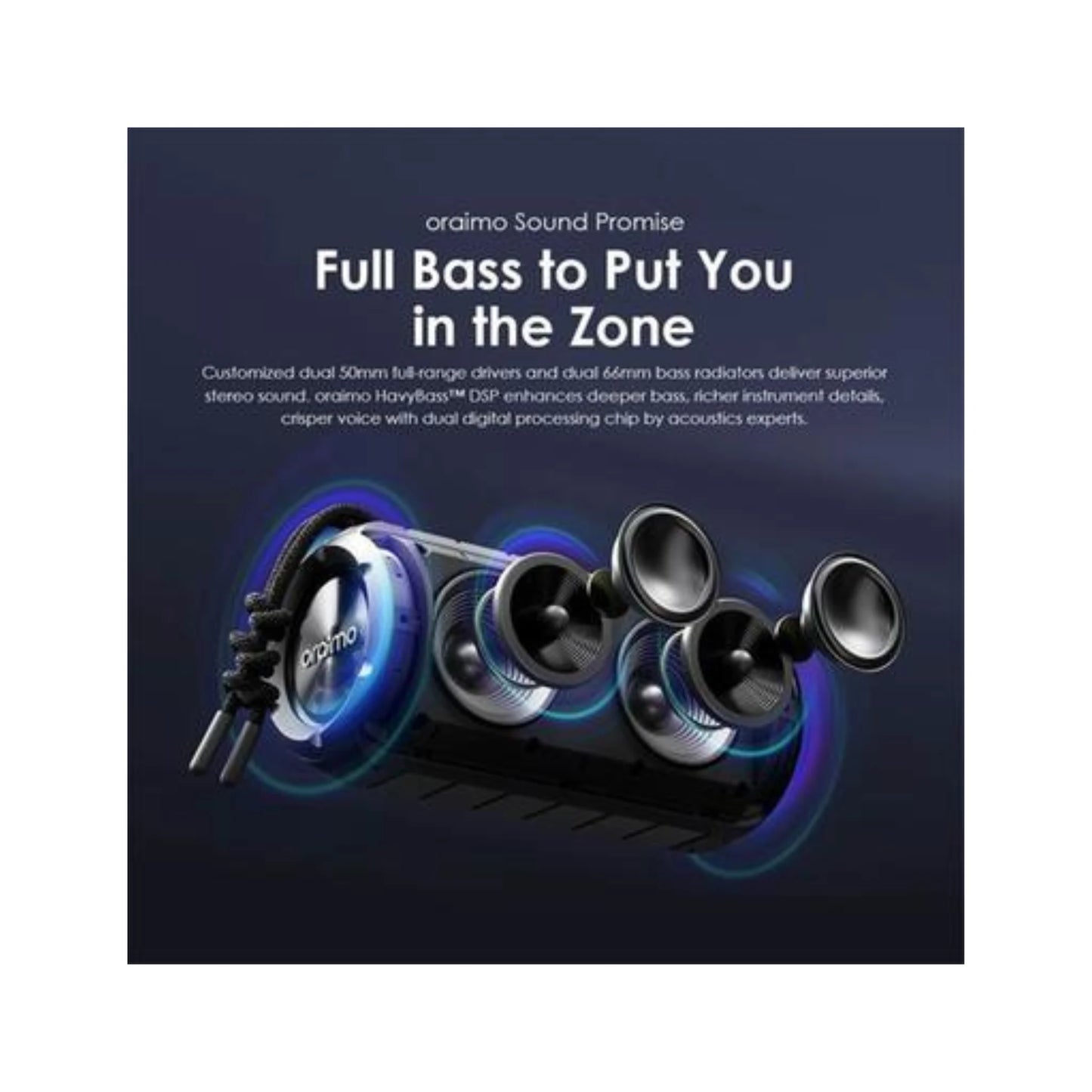 Oraimo Rover Portable Wireless Speaker OBS-53D