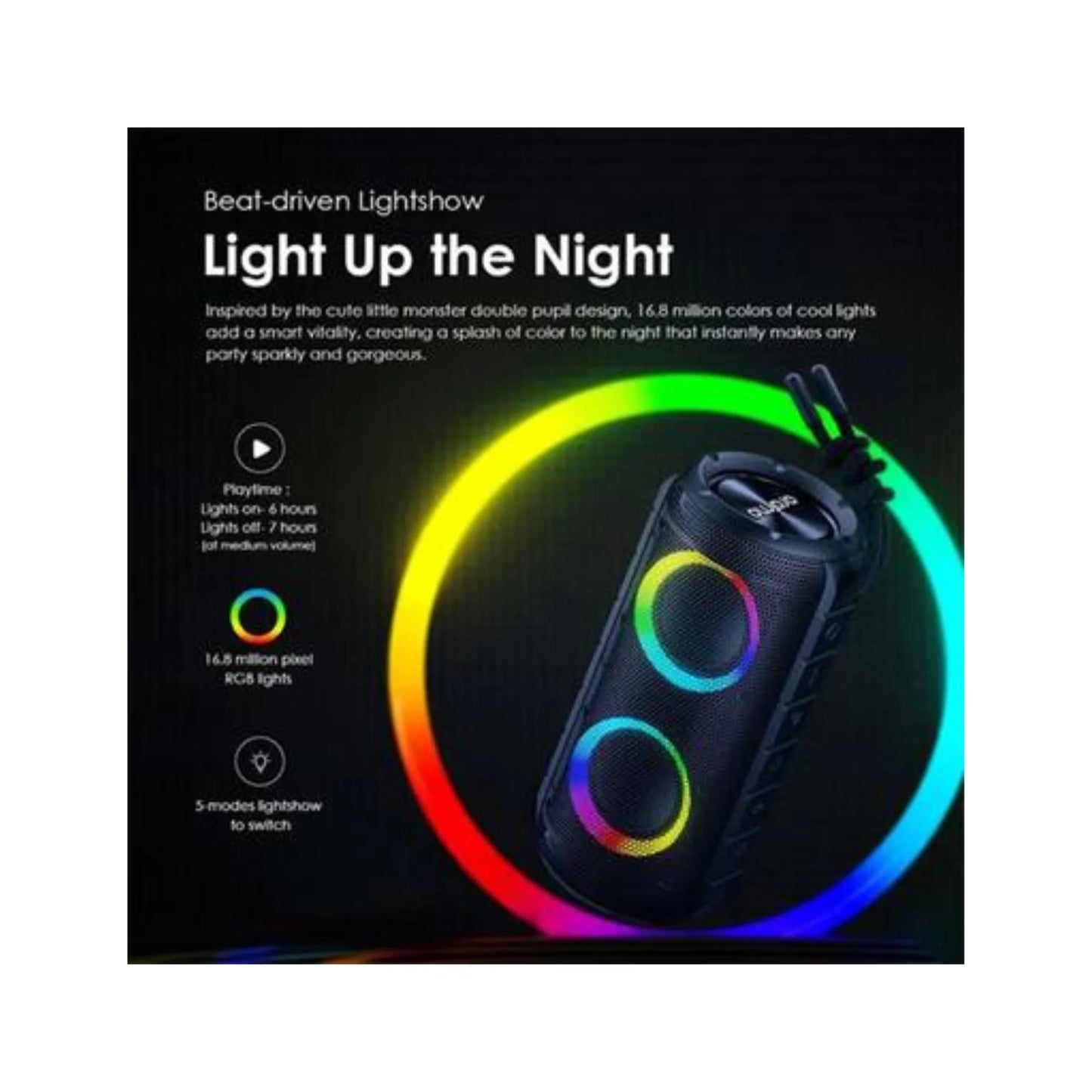Oraimo Rover Portable Wireless Speaker OBS-53D