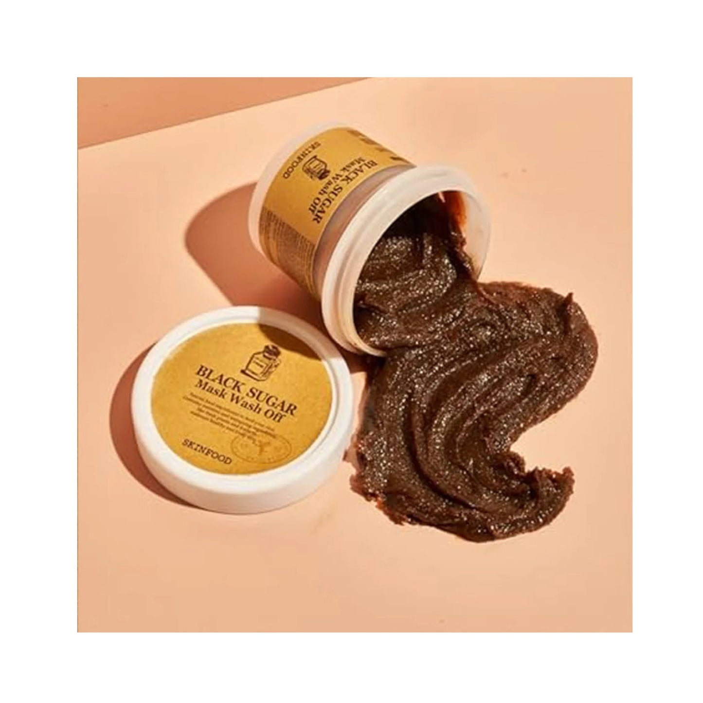Skinfood Black Sugar Mask Wash Off Exfoliator 120g