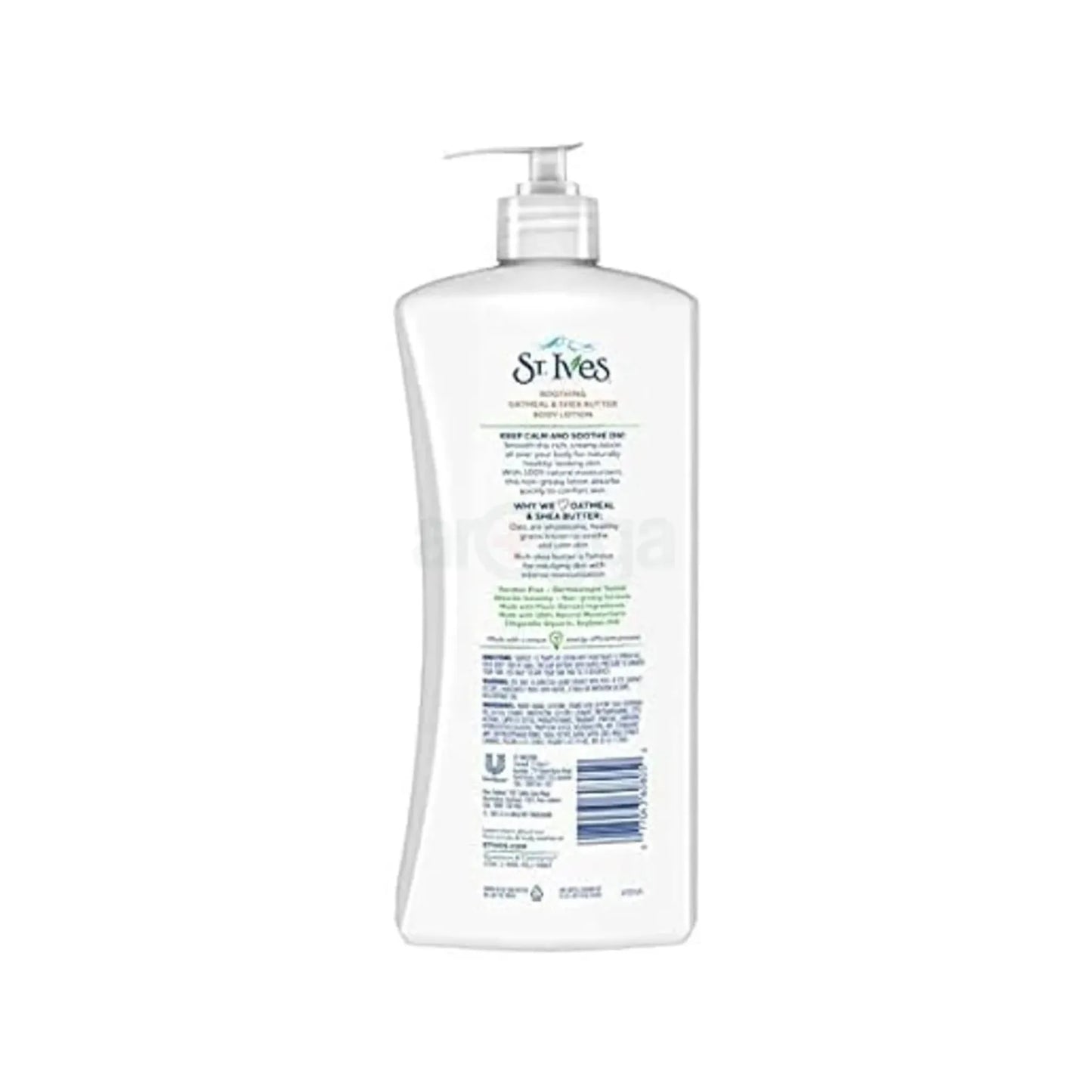 St. Ives Soothing Body Lotion with Oatmeal & Shea Butter for Smooth, Healthy-looking Skin