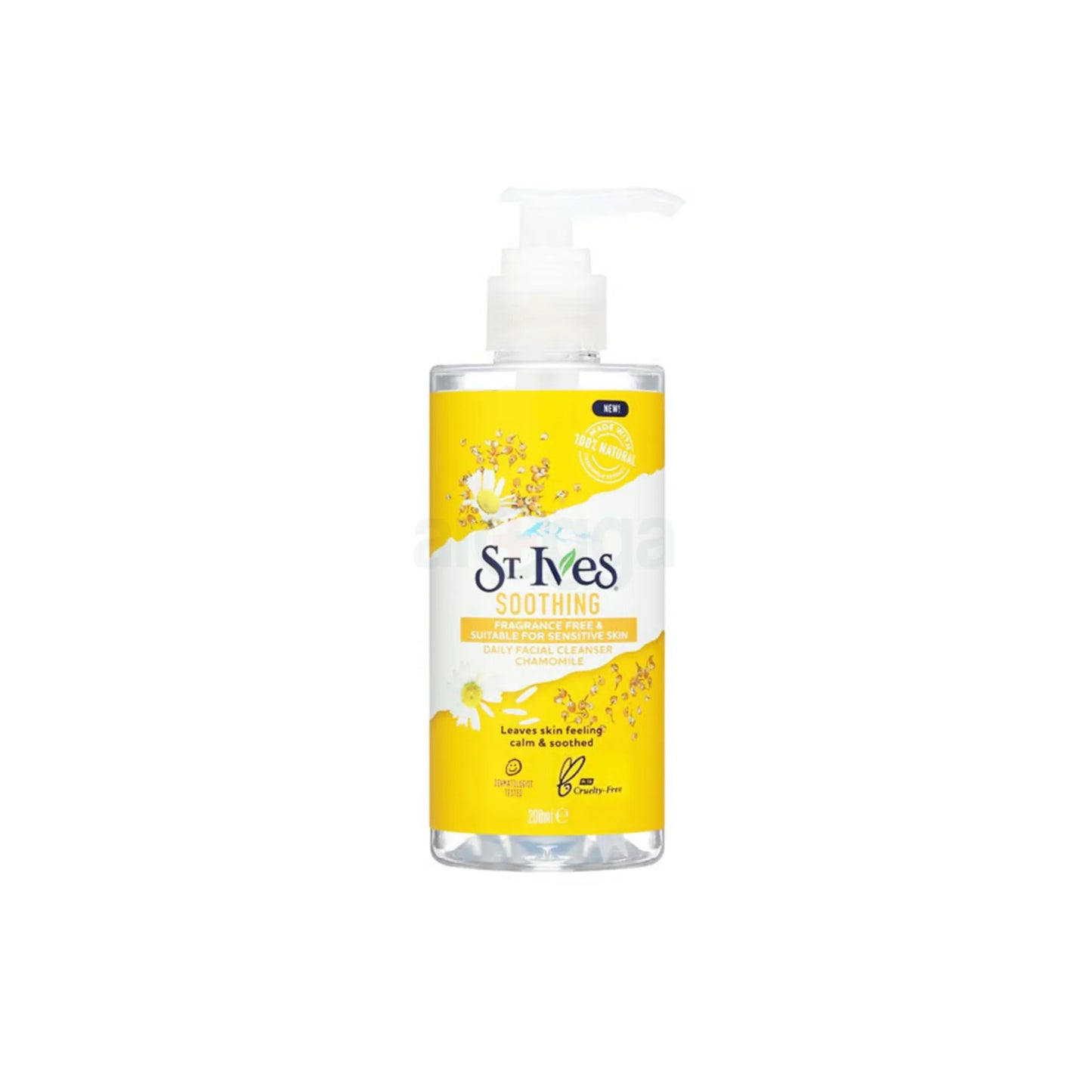 St. Ives Soothing Chamomile Fragrance Free Daily Facial Cleanser for Sensitive Skin