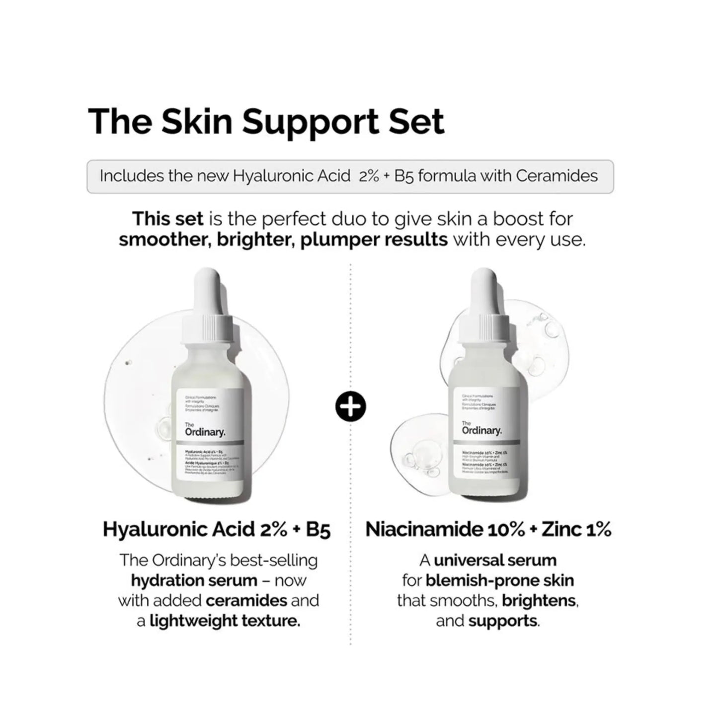 The Ordinary The Skin Support Set 2x30ml
