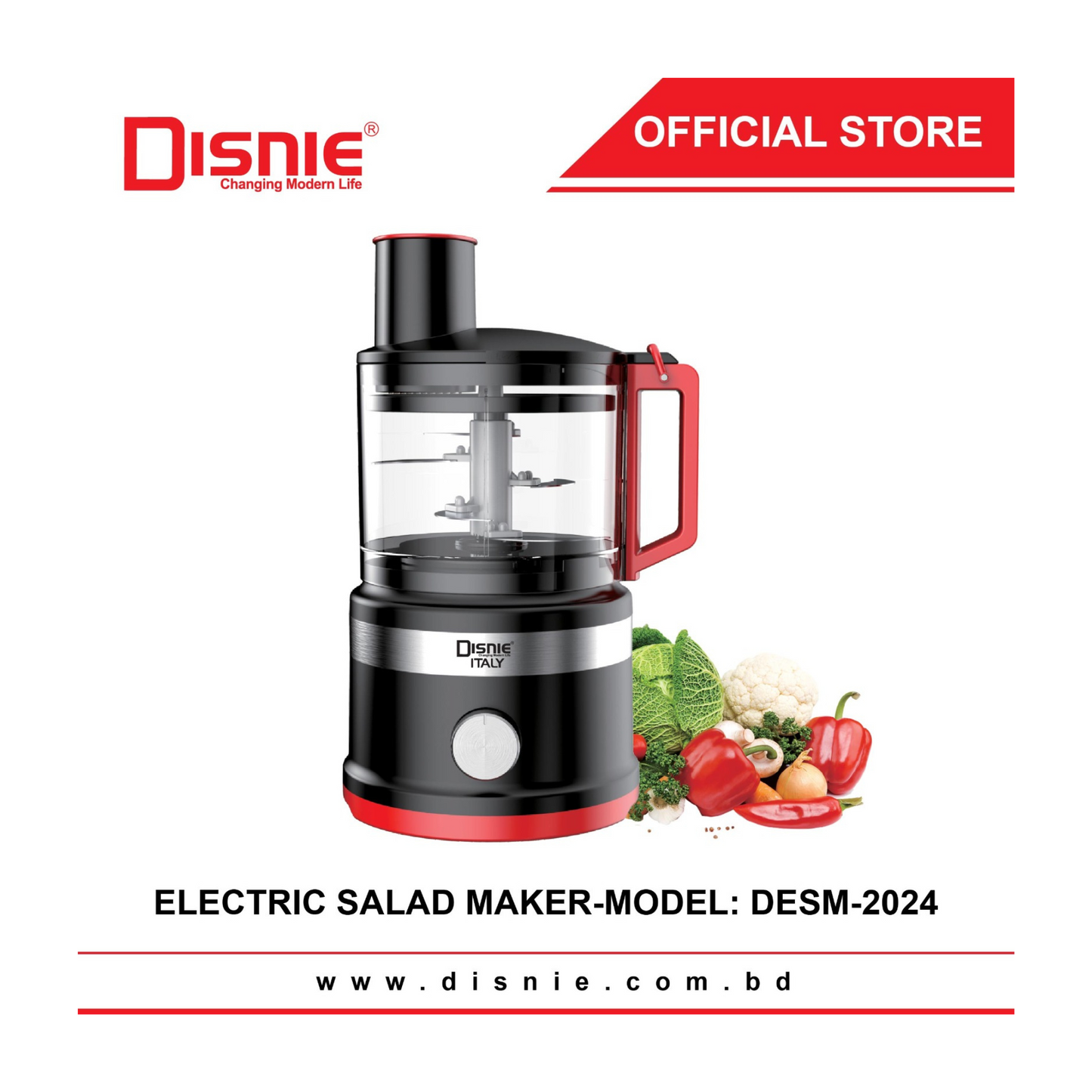 Disnie DESM-2024 Electric Food Processor