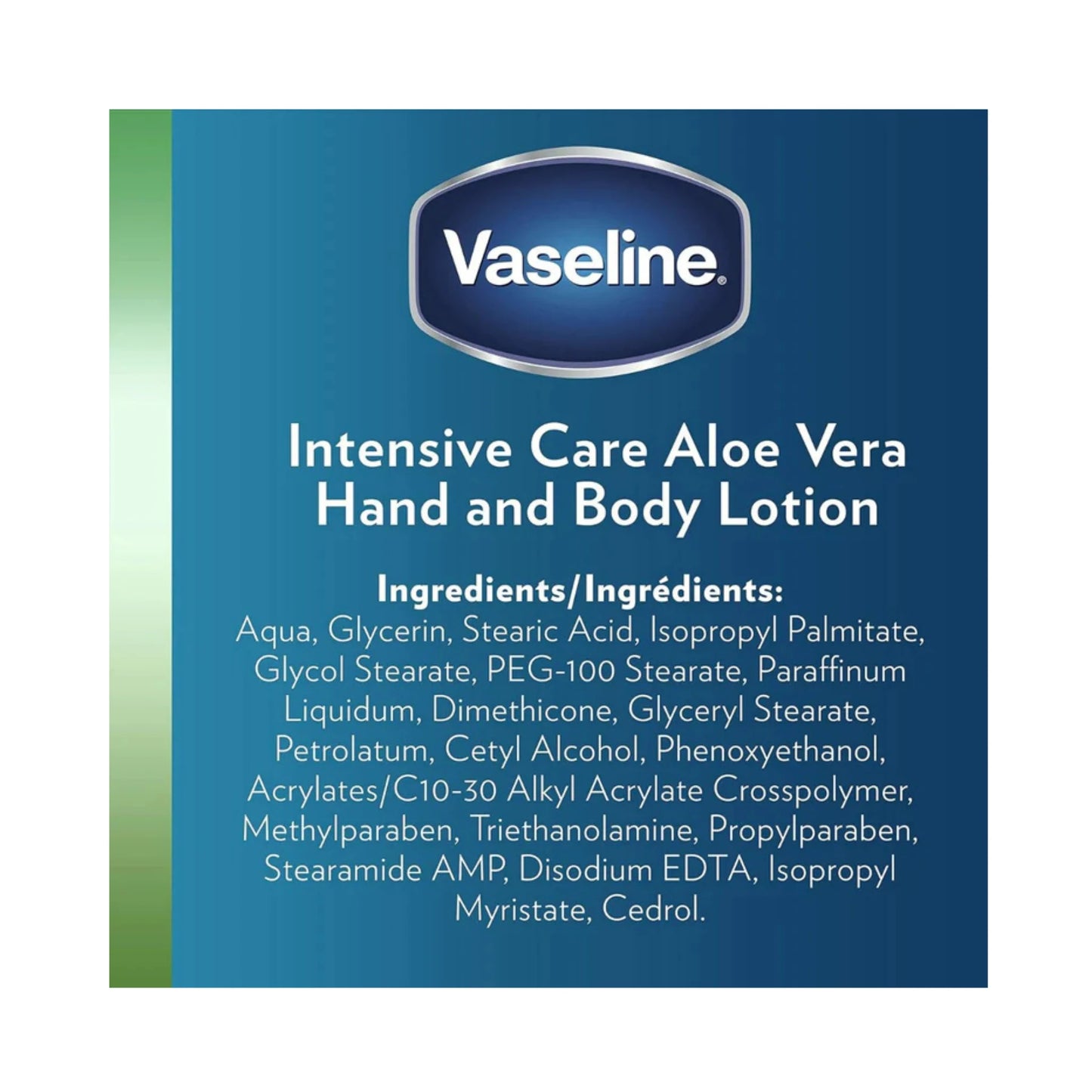 Vaseline Intensive Care Aloe Soothe Body Lotion (400ml)