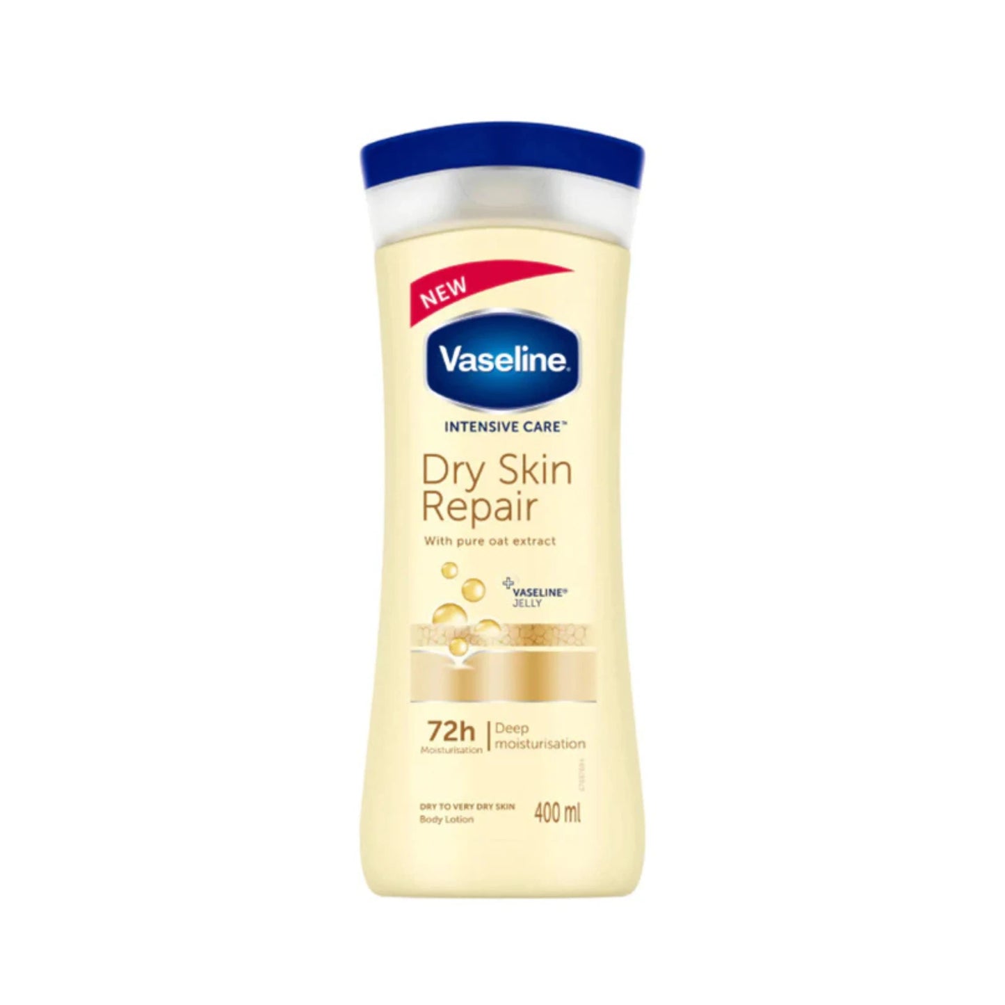 Vaseline Intensive Care Dry Skin Repair 72h Moisturisation Body Lotion (400ml)