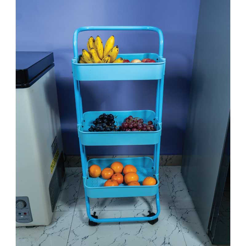 PH Trolley 3 Layer Multi-function Trolley Storage