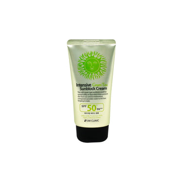 3W Clinic Intensive Green Tea Sunblock Cream SPF 50+PA+++ 70ml