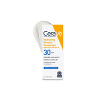 Cerave Hydrating Mineral Face Sheer Tint Sunscreen Broad Spectrum SPF30