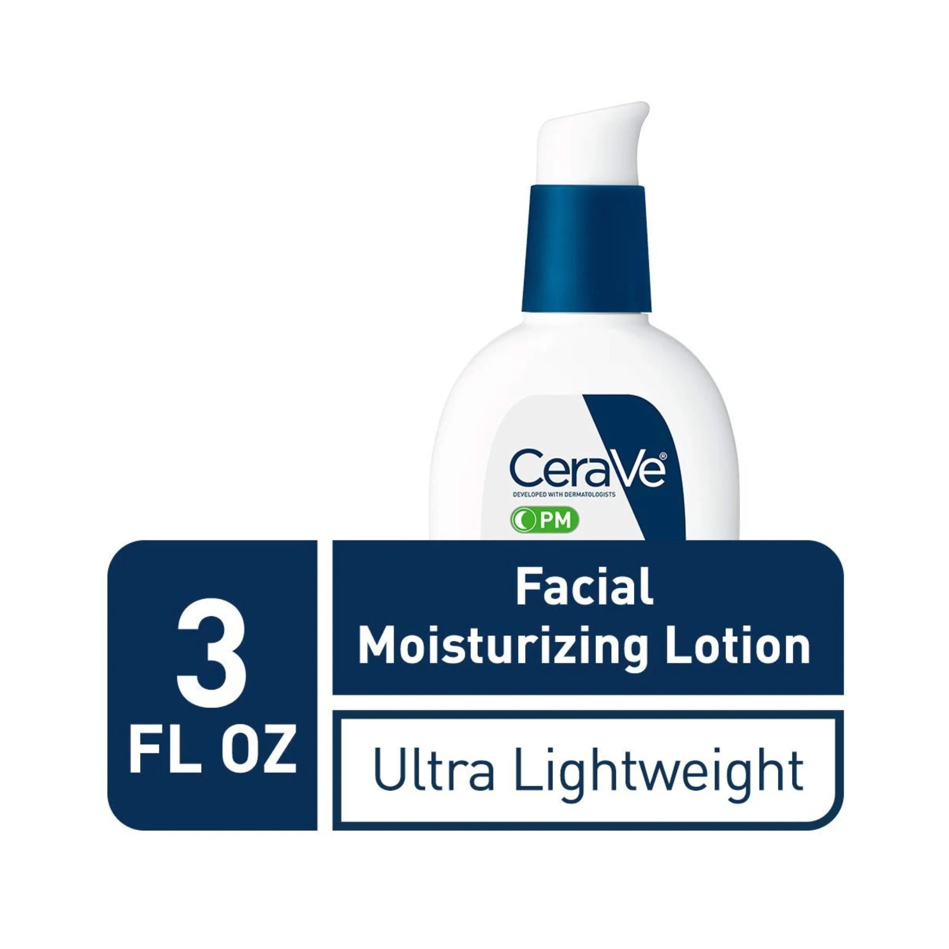 Cerave PM Facial Moisturizing Lotion For Normal To Dry Skin 89ml