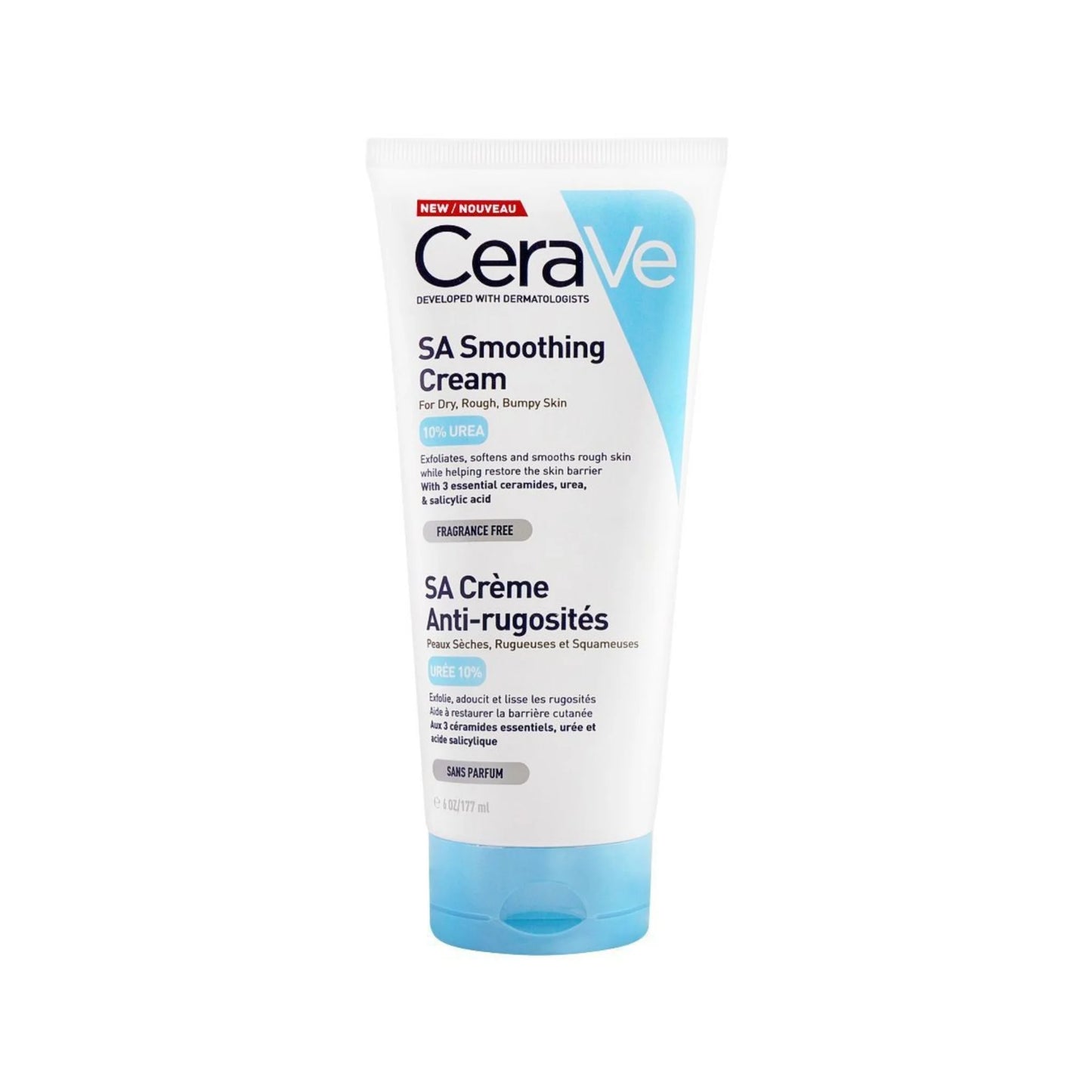 Cerave SA Smoothing Cream for Dry, Rough, Bumpy Skin 177ml