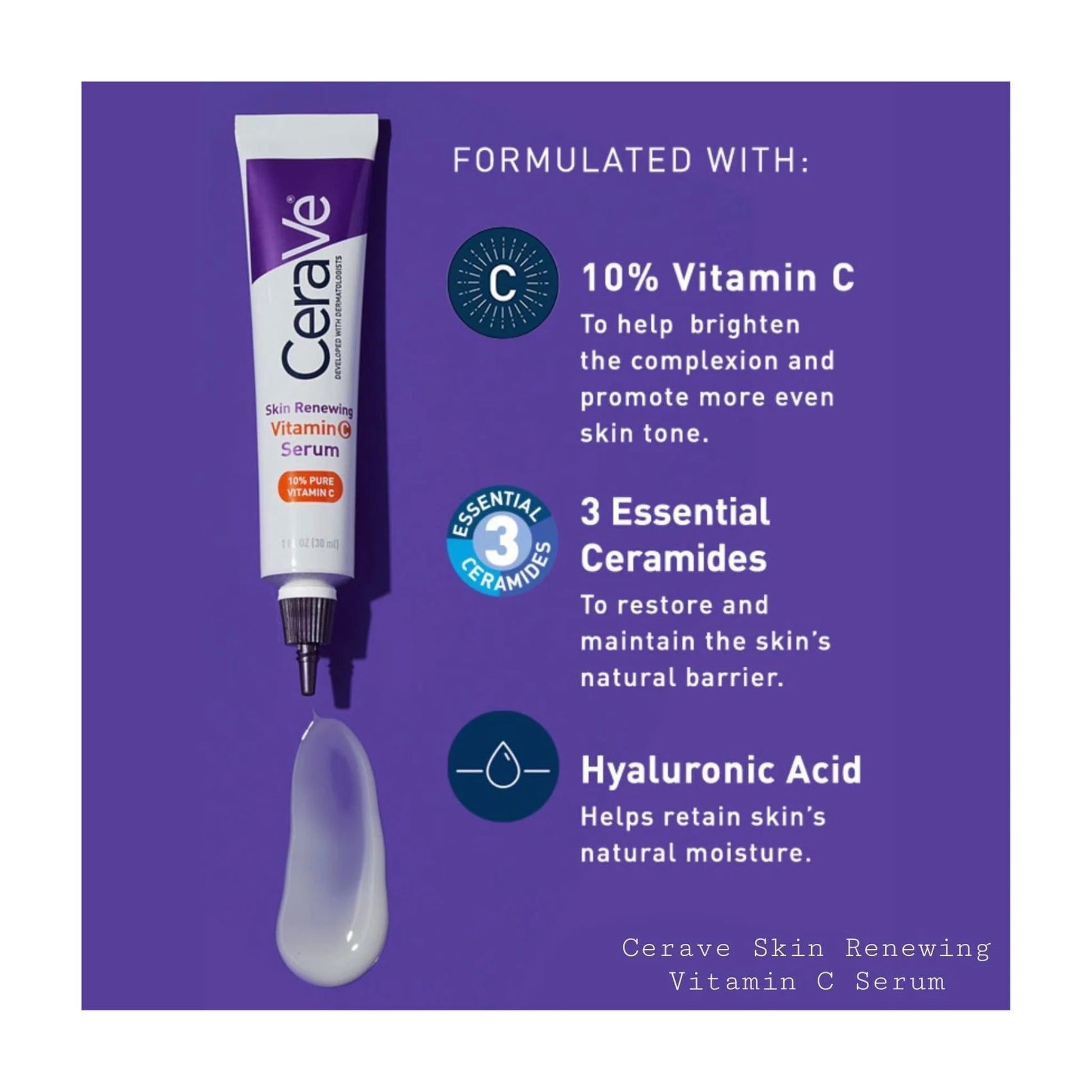Cerave Skin Renewing Vitamin C Serum 30ml