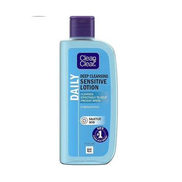 Clean & Clear Deep Cleansing Sensitive Lotion with Oil Fighting Formula