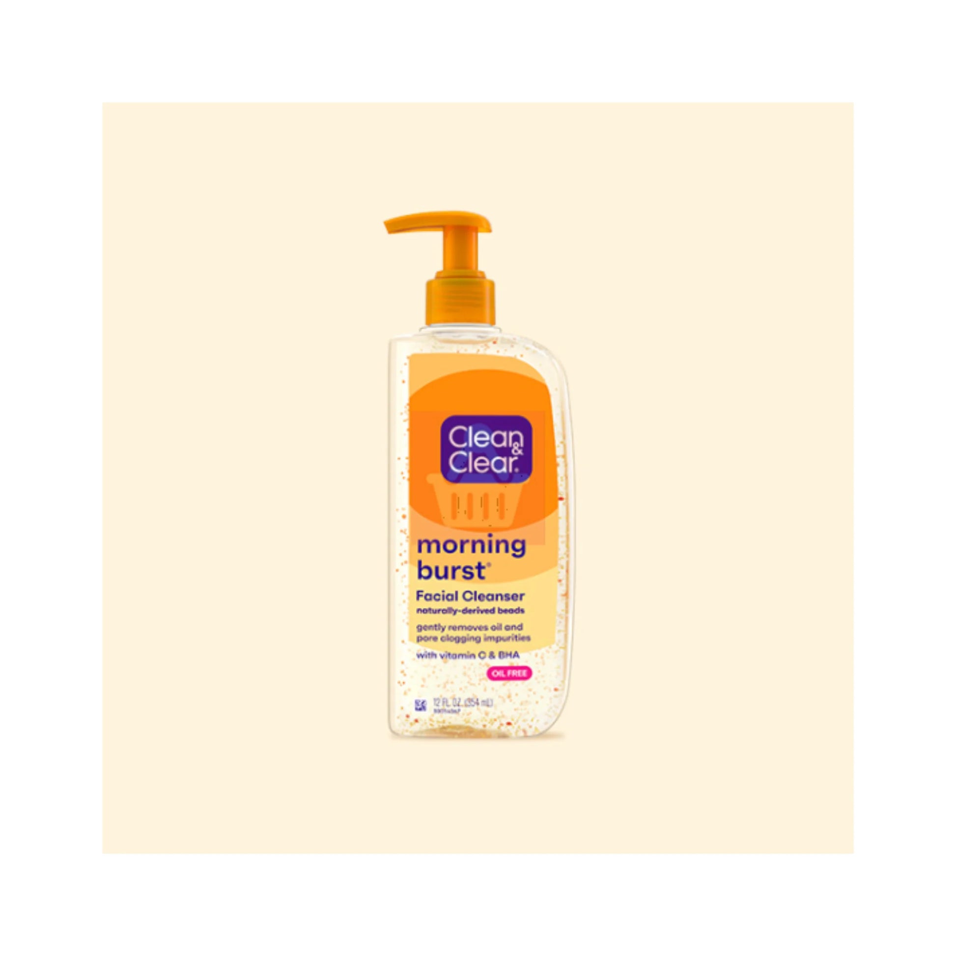 Clean & Clear Morning Burst Facial Cleanser with Bursting Beads 240ml