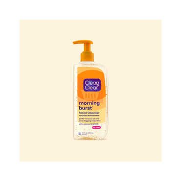 Clean & Clear Morning Burst Facial Cleanser with Bursting Beads 240ml
