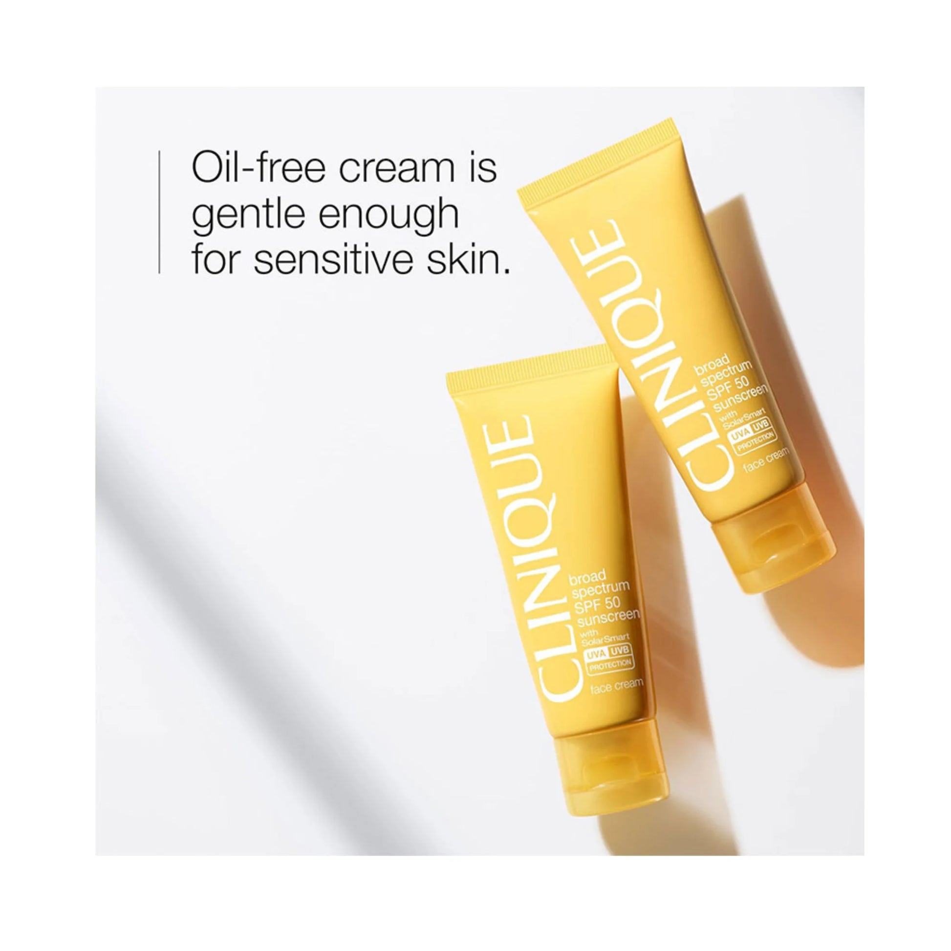 Clinique Sun SPF 50 Solar Smart UVA/UVB Protection Face Cream 50ml