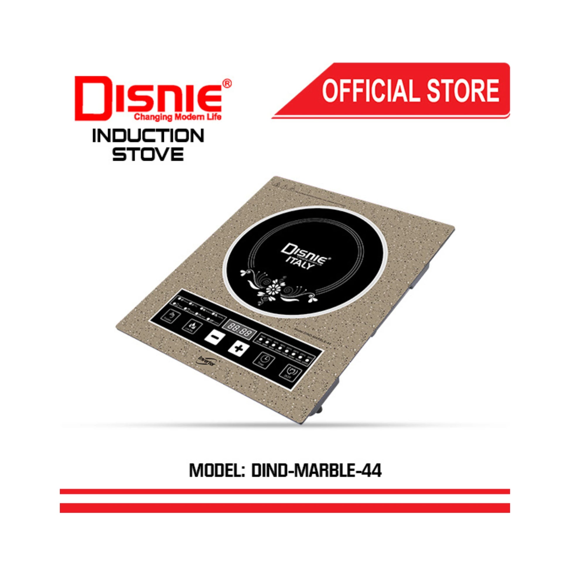 Disnie DI-IND-44 Marble Top Energy Saving Electric Induction Stove