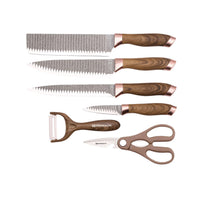 Everrich Non-Stick Stone Coating Kitchen Knives Set In Gift Box – 6 Pcs