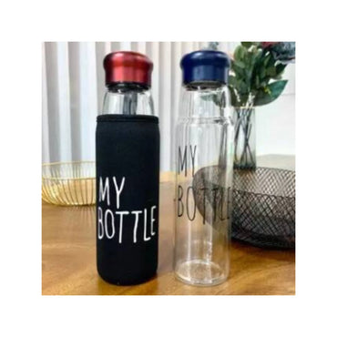 Fashionable Sport Glass Water Bottle 500ML