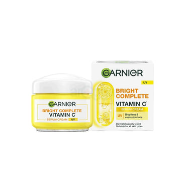 Garnier Bright Complete Vitamin C Serum Cream UV
