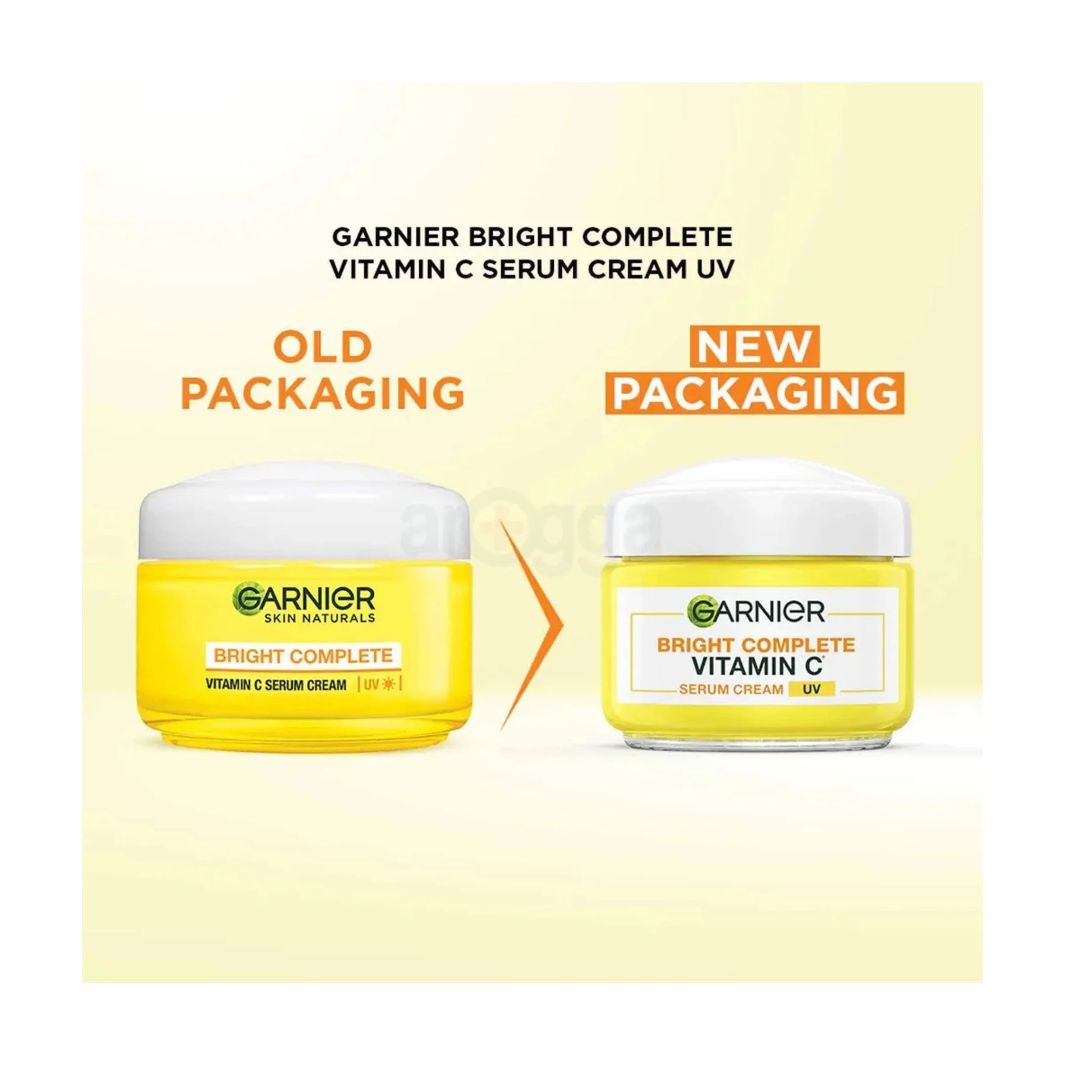 Garnier Bright Complete Vitamin C Serum Cream UV