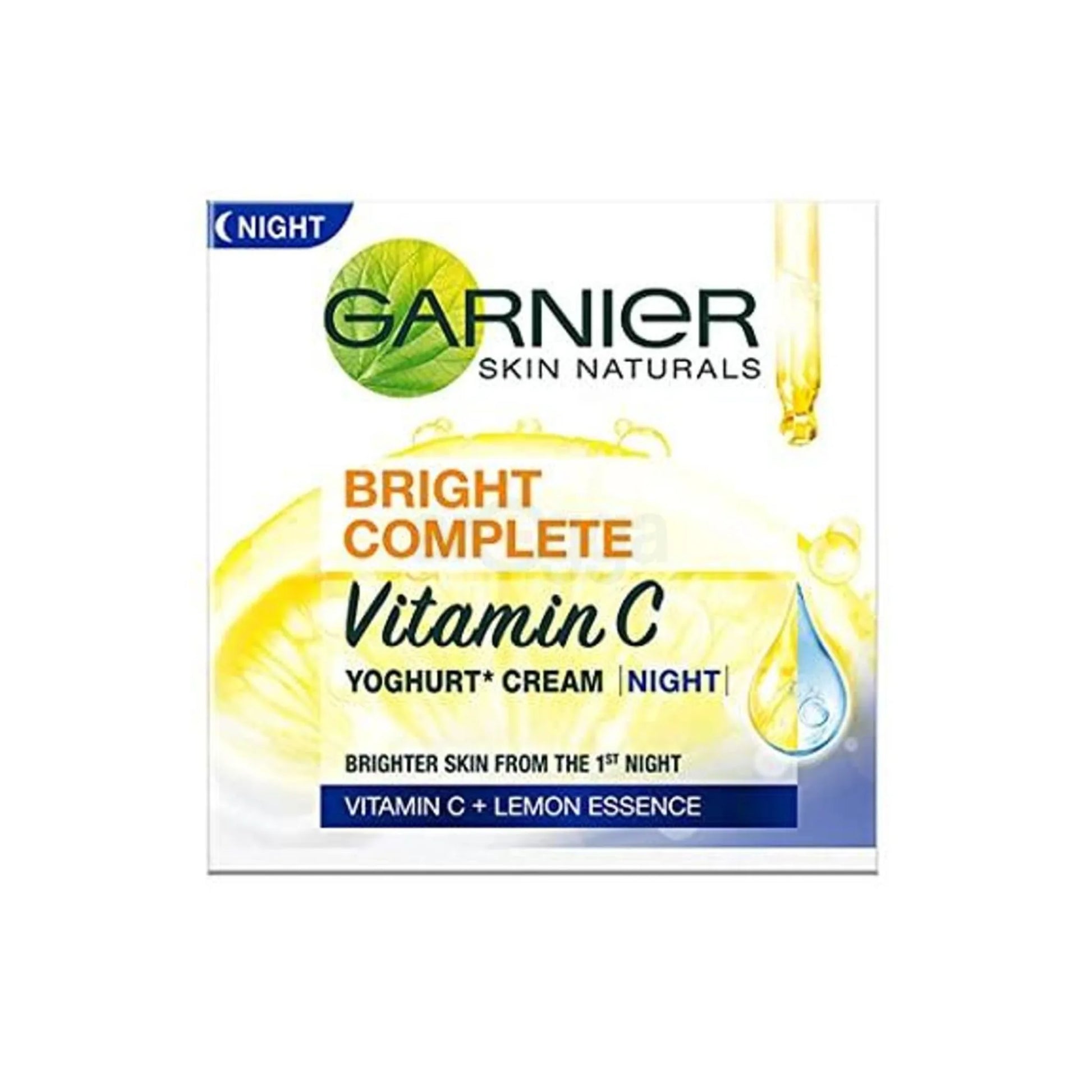 Garnier Bright Complete Vitamin C Yoghurt Cream Night 40gm