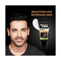 Garnier Men Turbo Bright Anti Pollution Brightening Moisturizer with Vitamin C & Green Tea