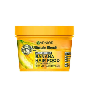 Garnier Ultimate Blends Nourishing Banana Hair Food Multi Use Hair Mask for Dry Hair