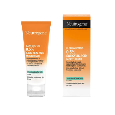 Neutrogena Clear & Defend 0.5% Salicylic Acid Oil-free Moisturizer 50ml