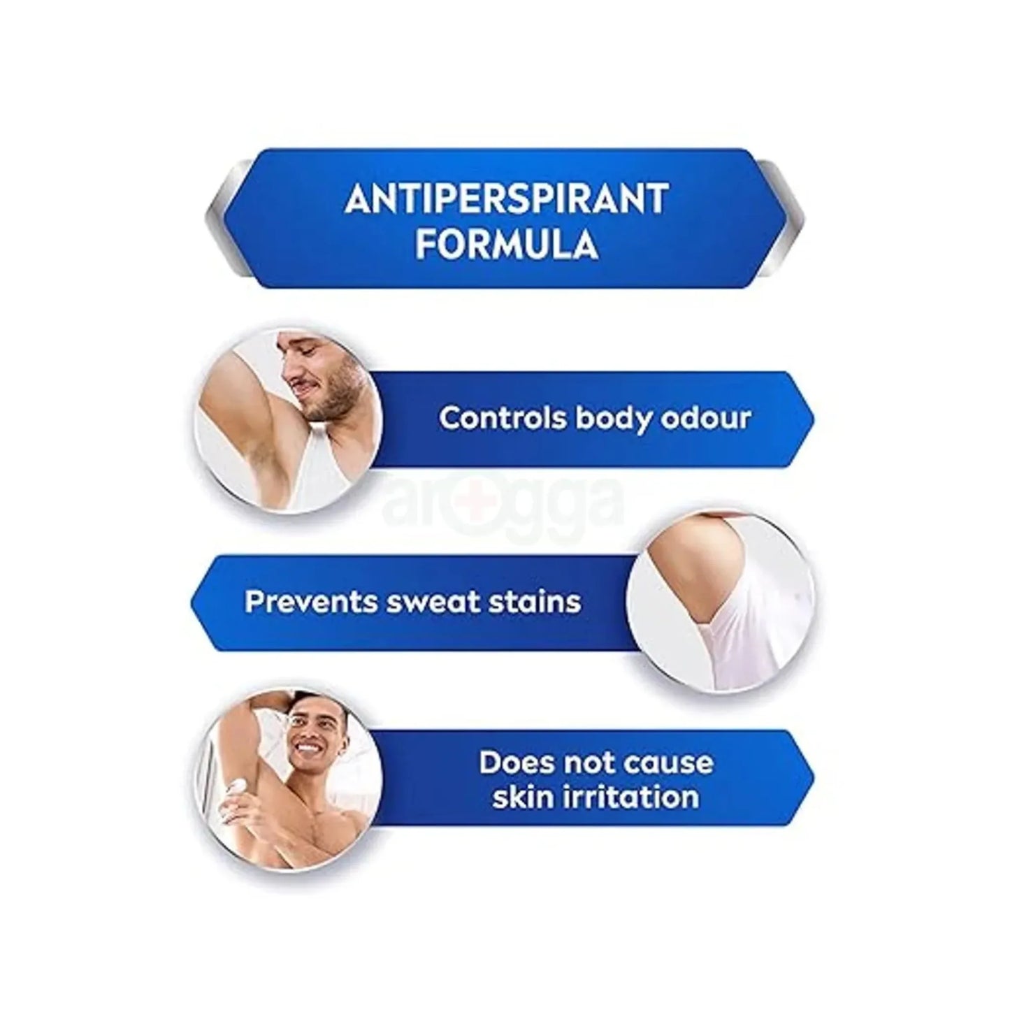Nivea Men Fresh Active Anti-Perspirant Roll-On (Imported)