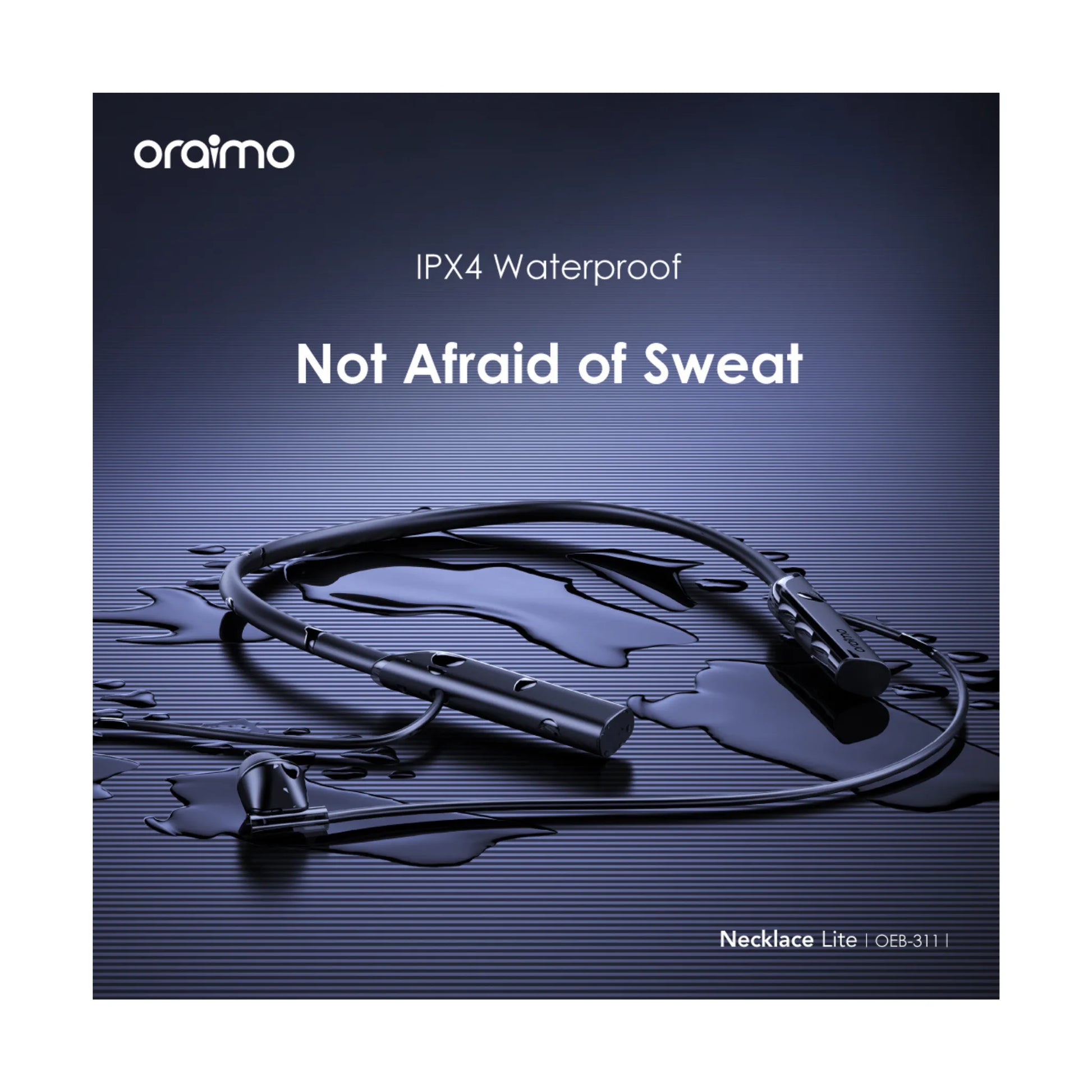 Oraimo OEB-311 Necklace Lite ENC with Vibration Wireless Neckband