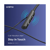 Oraimo OEB-311 Necklace Lite ENC with Vibration Wireless Neckband